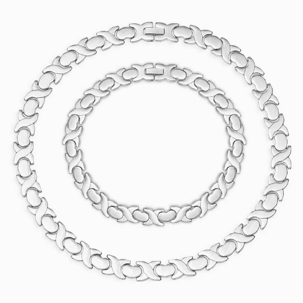 Vioraia Vintage Hearts Jewelry Set