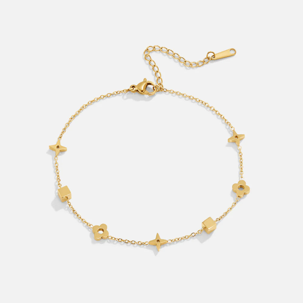 Vioraia Charlie Gold Anklet