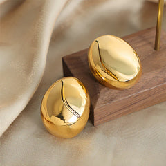 Vioraia Kiara Molten Curve Studs