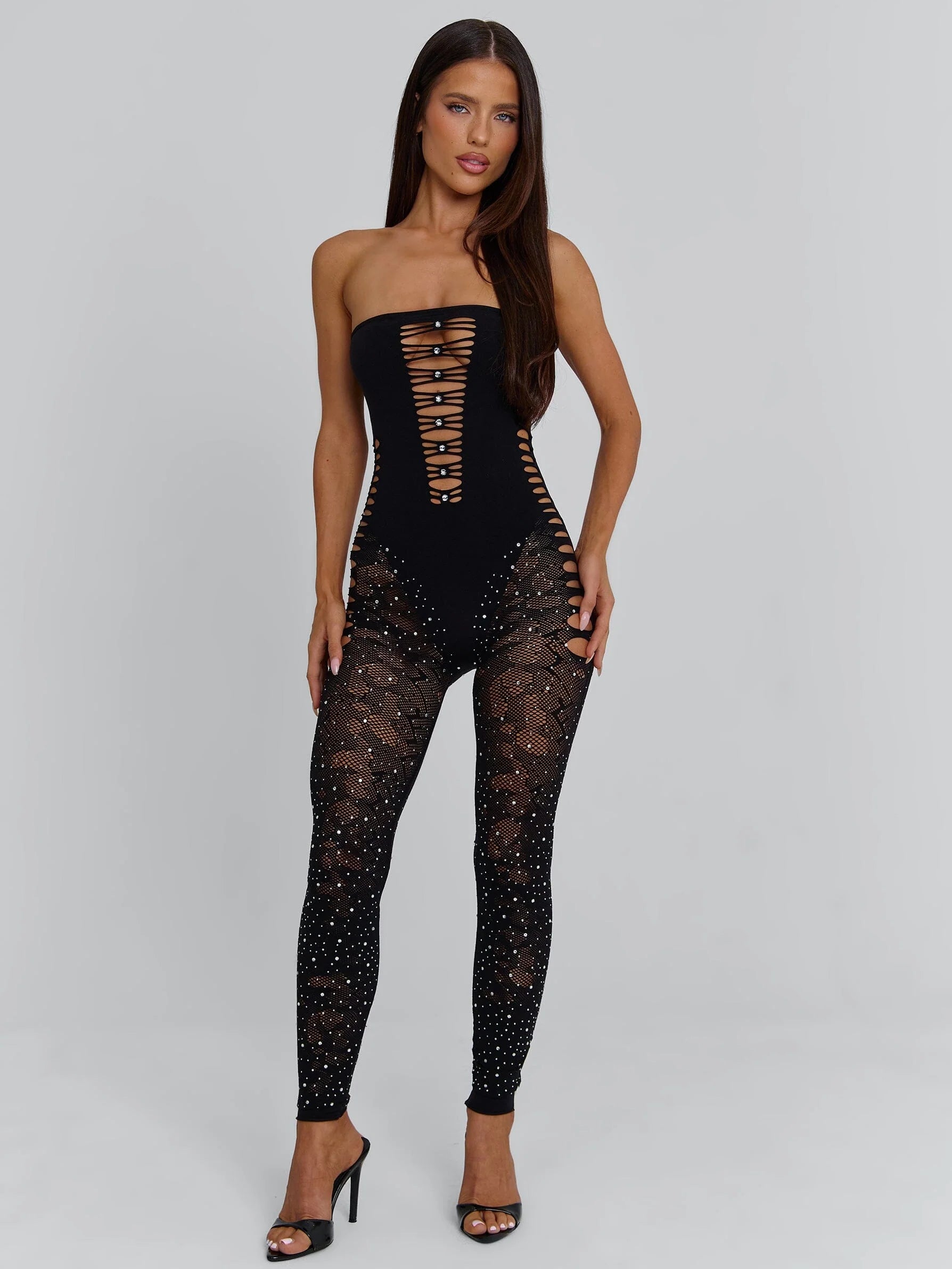 Lucy's ELLINA JUMPSUIT BLACK