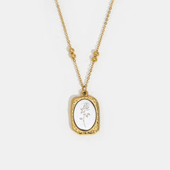 Vioraia Fragile Love' Rose Necklace