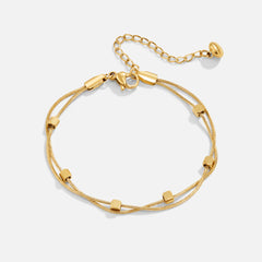 Vioraia Mia Layered Cube Bracelet