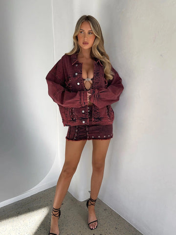 Lucy's SELENITE JACKET RED