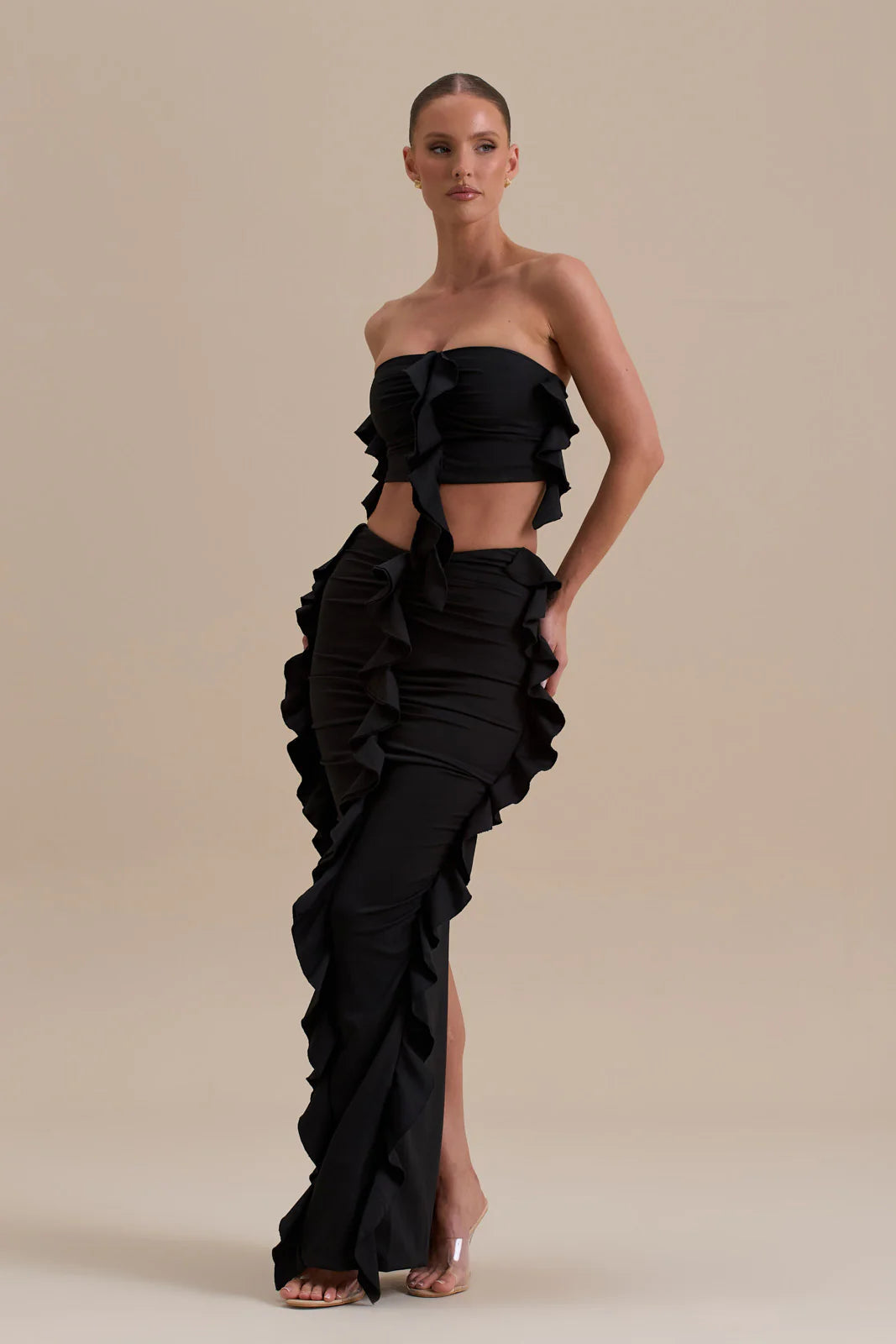 ARIEL CO-ORD | BLACK - SALE