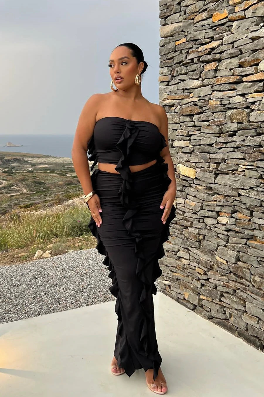 ARIEL CO-ORD | BLACK - SALE