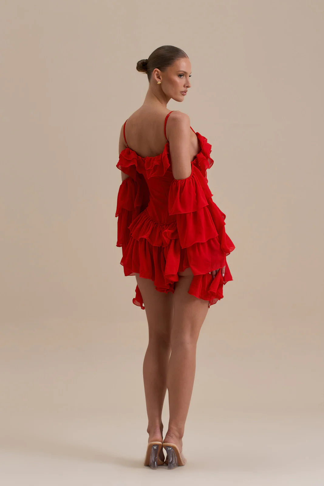 KENDAL PLAYSUIT | RED - SALE