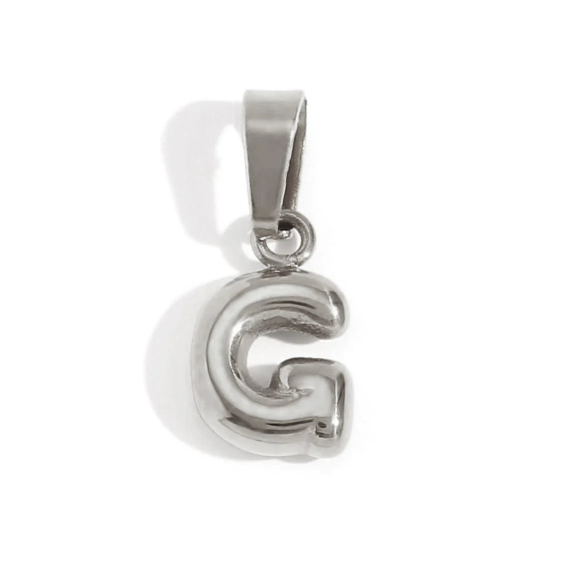 Vioraia Bubble Letter Necklace