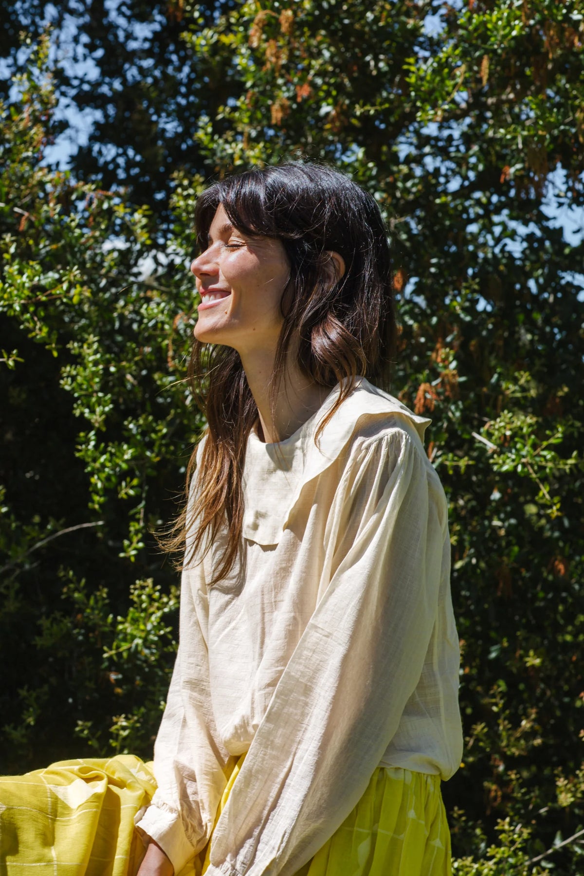 Vintage Bertha Blouse