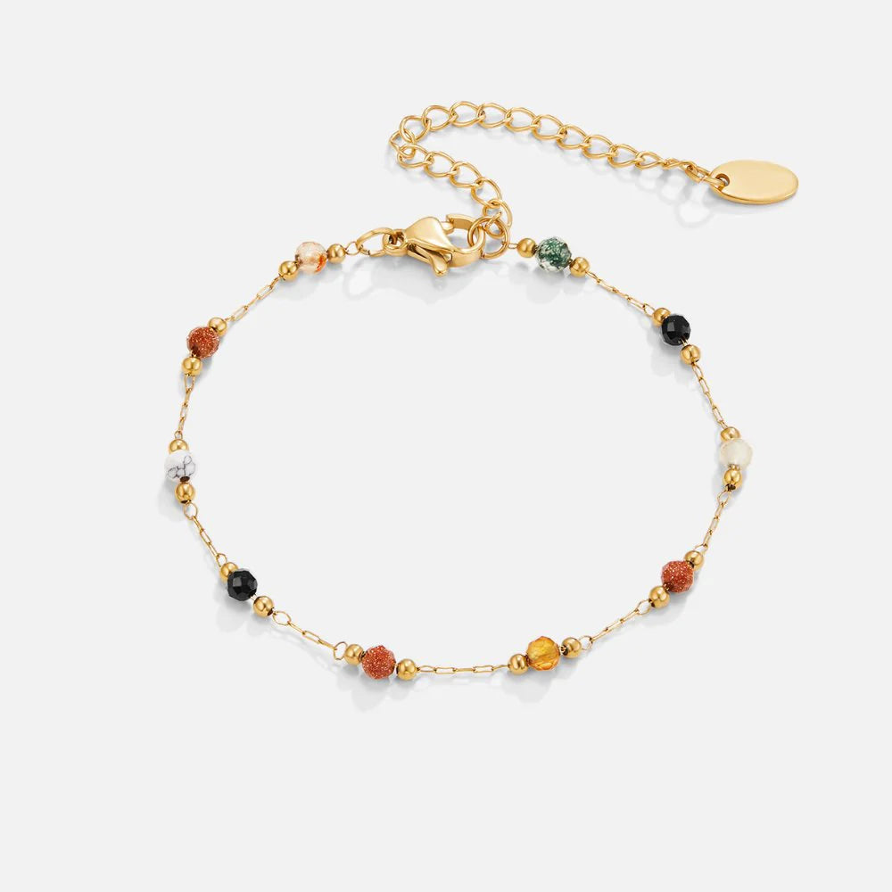 Vioraia Lulu Beaded Stone Bracelet