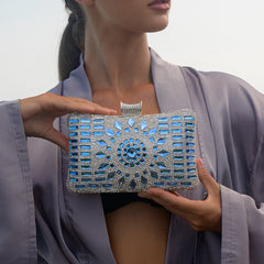 Vioraia Sparkling Clutch Bag