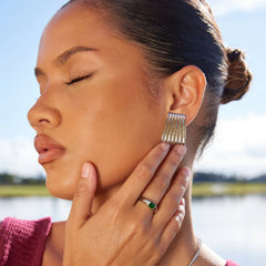 Vioraia Nova Silver Earrings