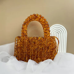 Vioraia Selma Beaded Handbag