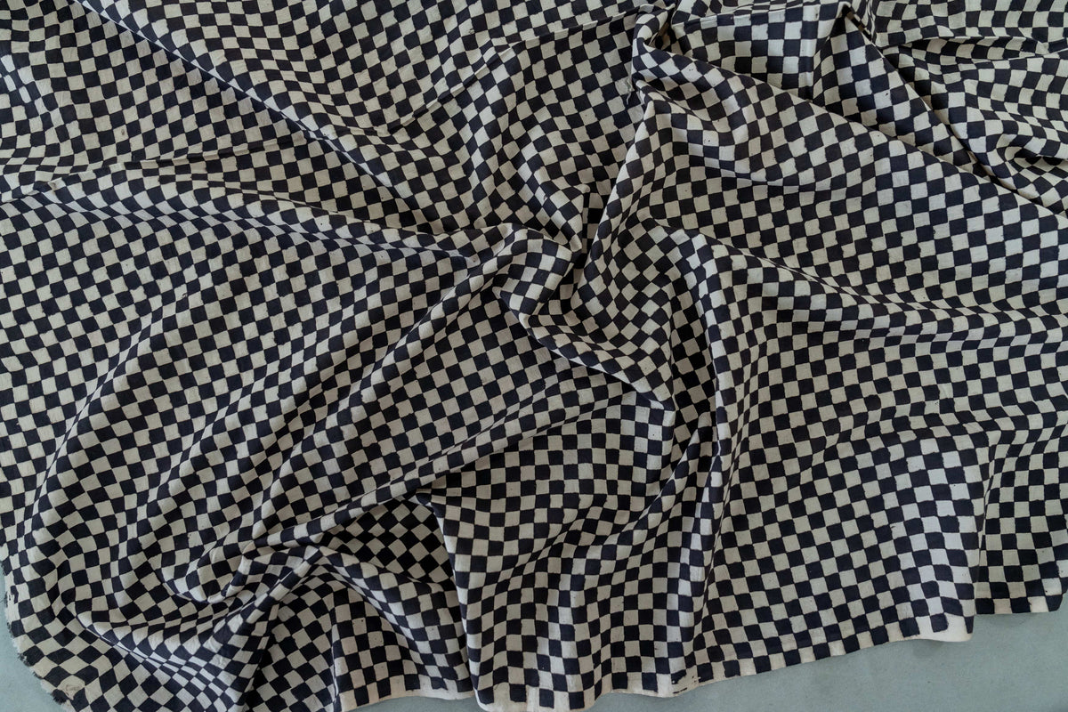 Lightweight Checkered Duster jacket