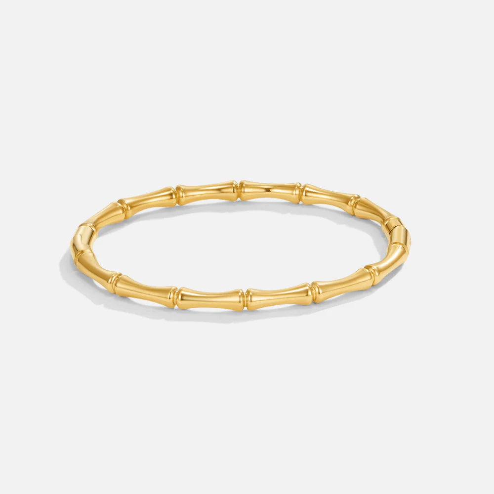 Vioraia Ara Golden Bamboo Bangle