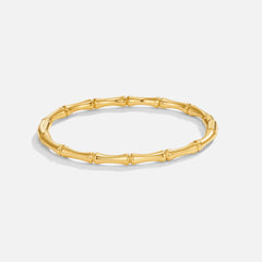 Vioraia Ara Golden Bamboo Bangle