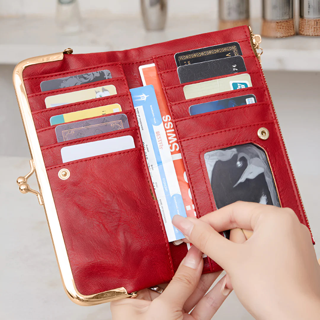 Vioraia Margaux Long Wallet