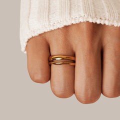 Vioraia Madison Chunky Wave Ring