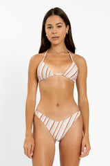 Triangle Top | Blush Stripe