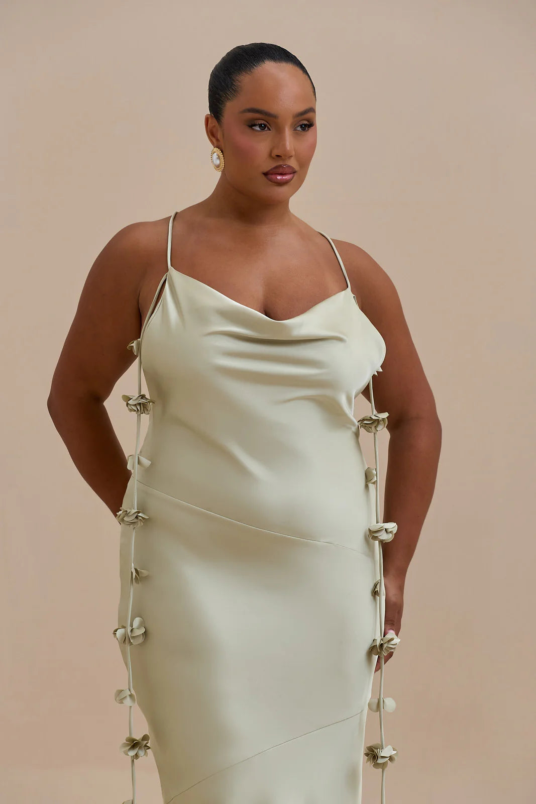 ARIA MAXI DRESS | SAGE - SALE