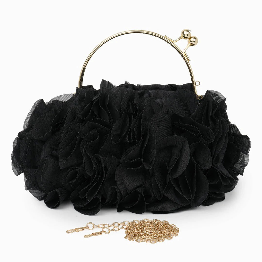Vioraia Marilyn Flower Handbag