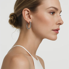 Vioraia Helix Twist Hoops