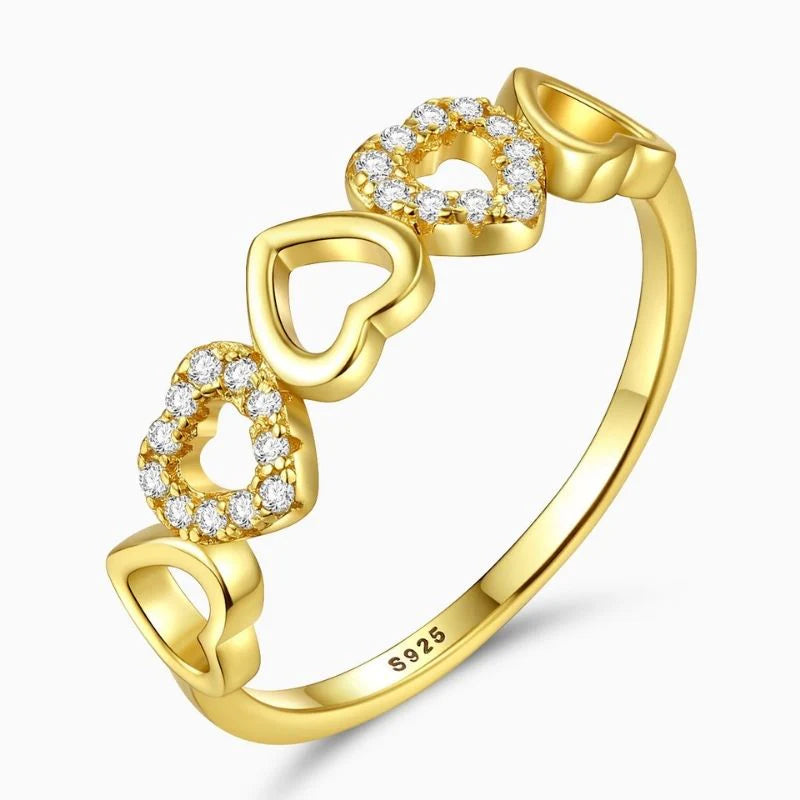 Vioraia Parallel Love Ring