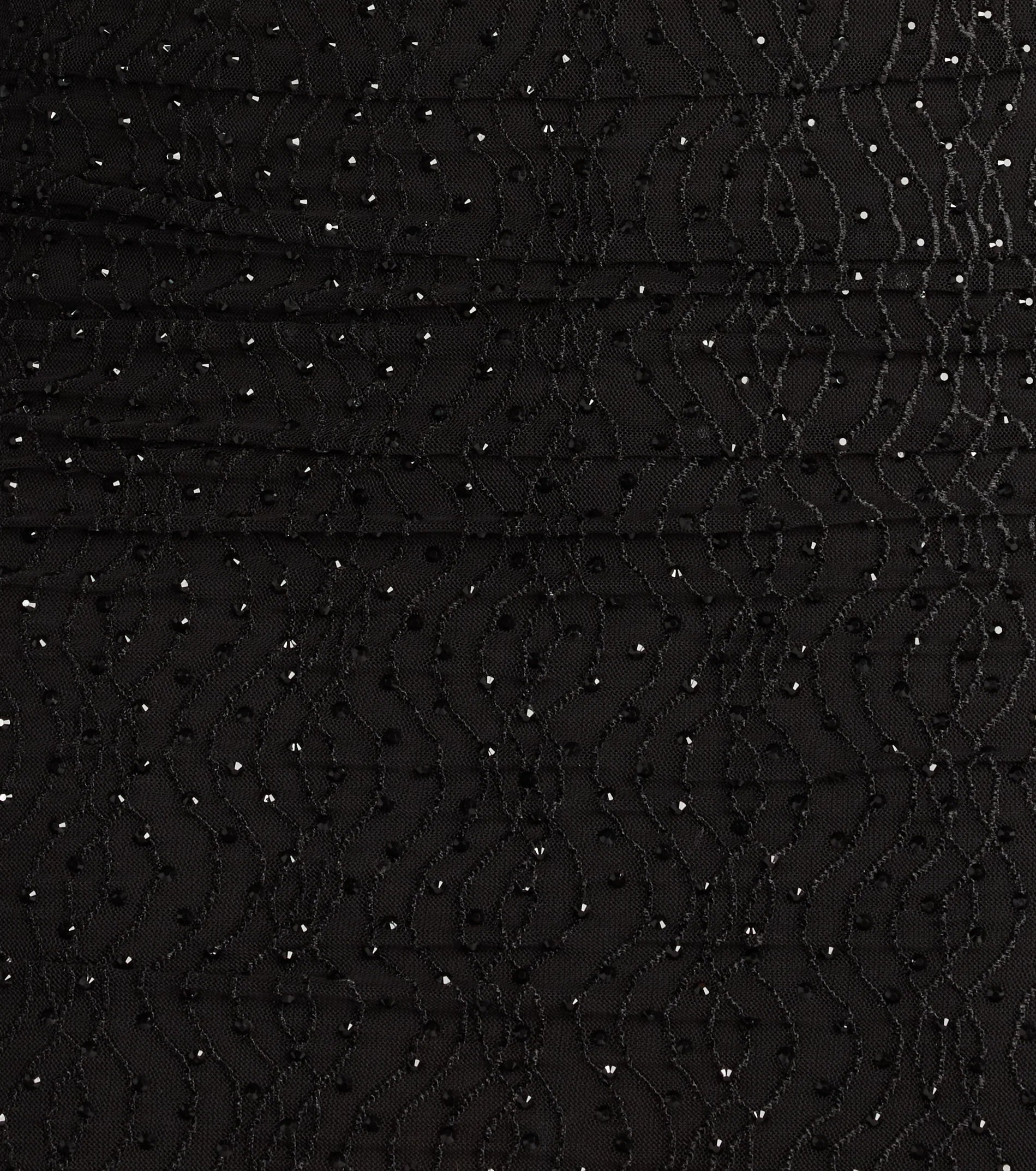 Tabitha Rhinestone Mini Dress with Shawl