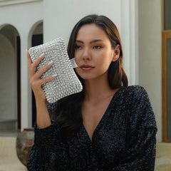 Vioraia Verano Diamonds Clutch Bag
