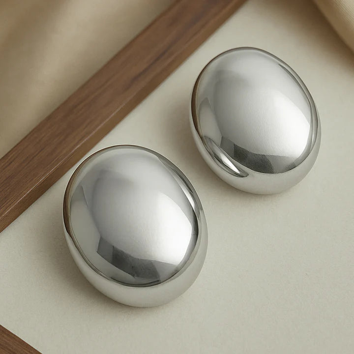 Vioraia Kiara Molten Curve Studs