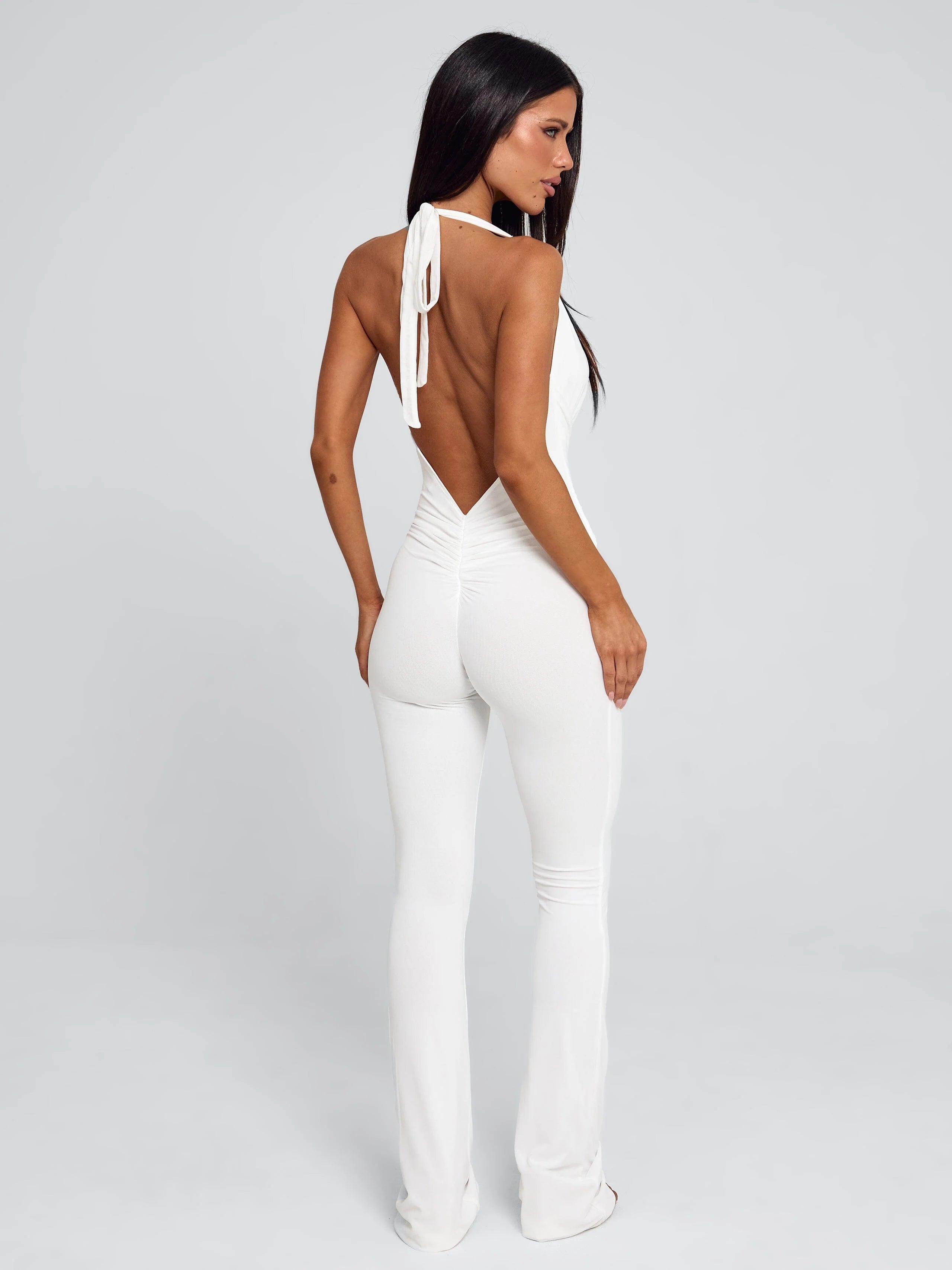 Lucy's CARYS JUMPSUIT WHITE