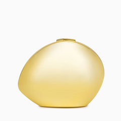Vioraia Lustre Dome Clutch Bag