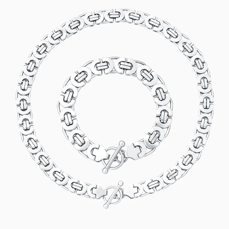 Vioraia Luxor Toggle Clasp Jewelry Set
