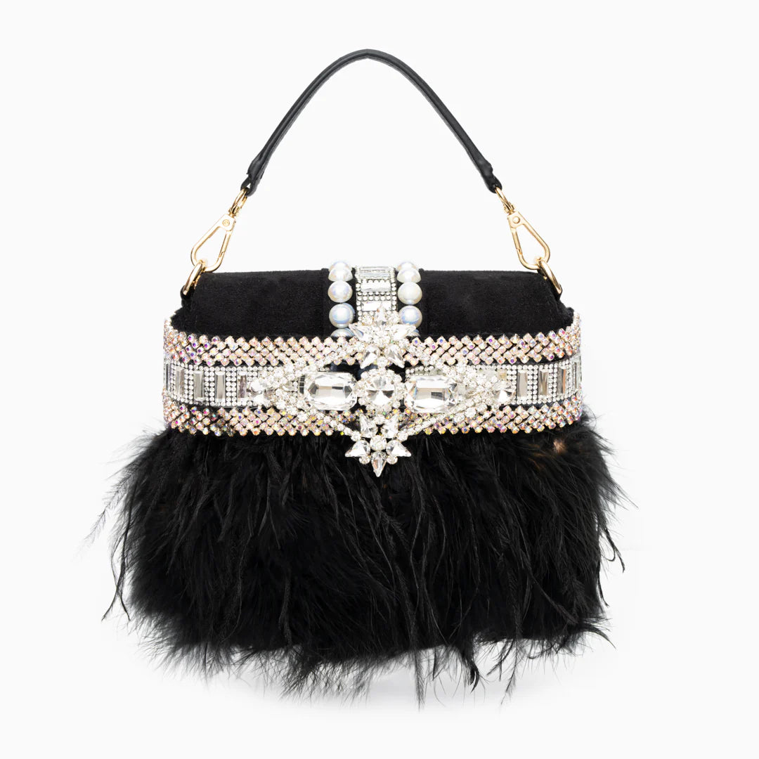 Vioraia Velora Feather Handbag