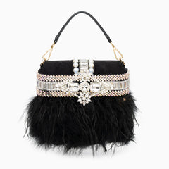 Vioraia Velora Feather Handbag