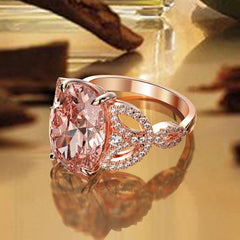 Vioraia Blushing Rose Ring