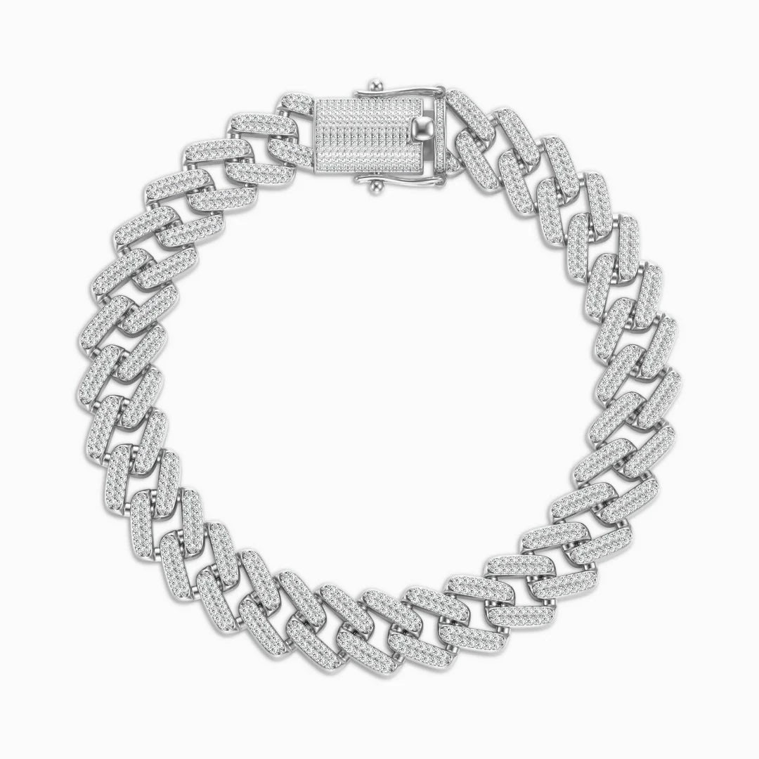 Vioraia Lustrous Cuban Anklet