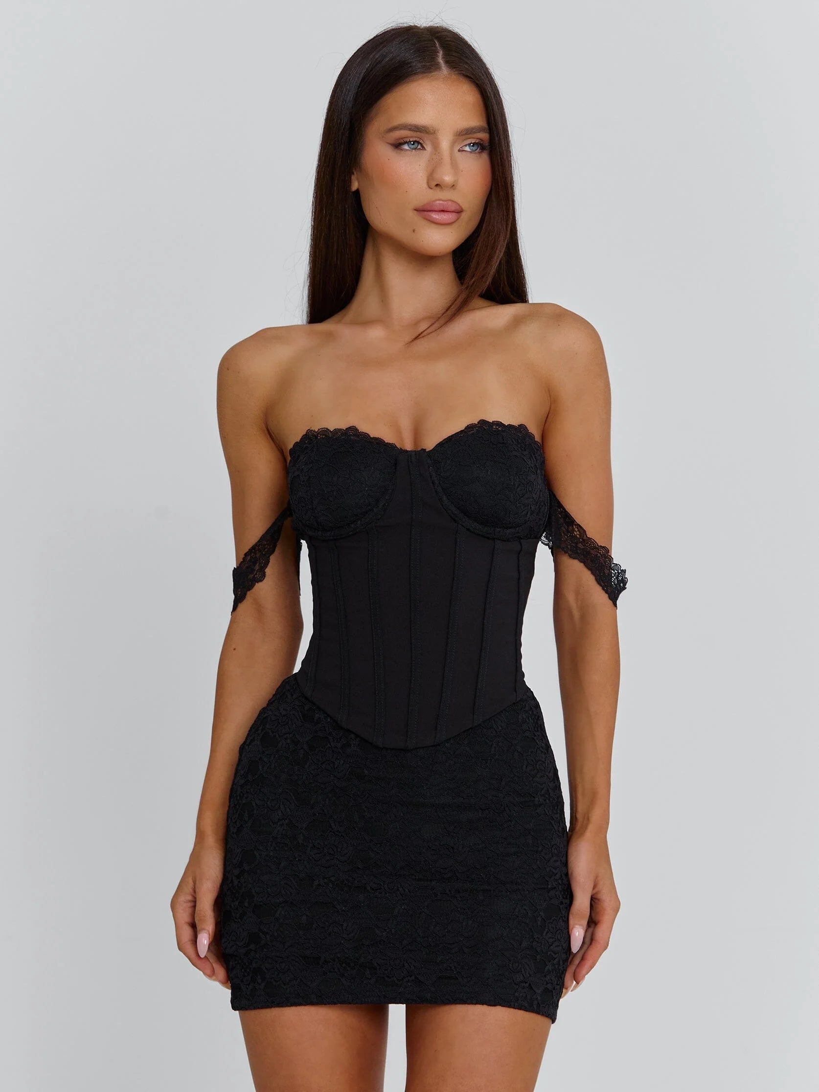 Lucy's ZANA MINI DRESS BLACK