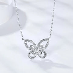 Vioraia Dainty Butterfly Necklace