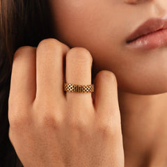 Vioraia Niyah Chain Link Ring