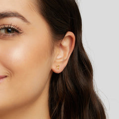 Vioraia Graffiti X Stud Earrings