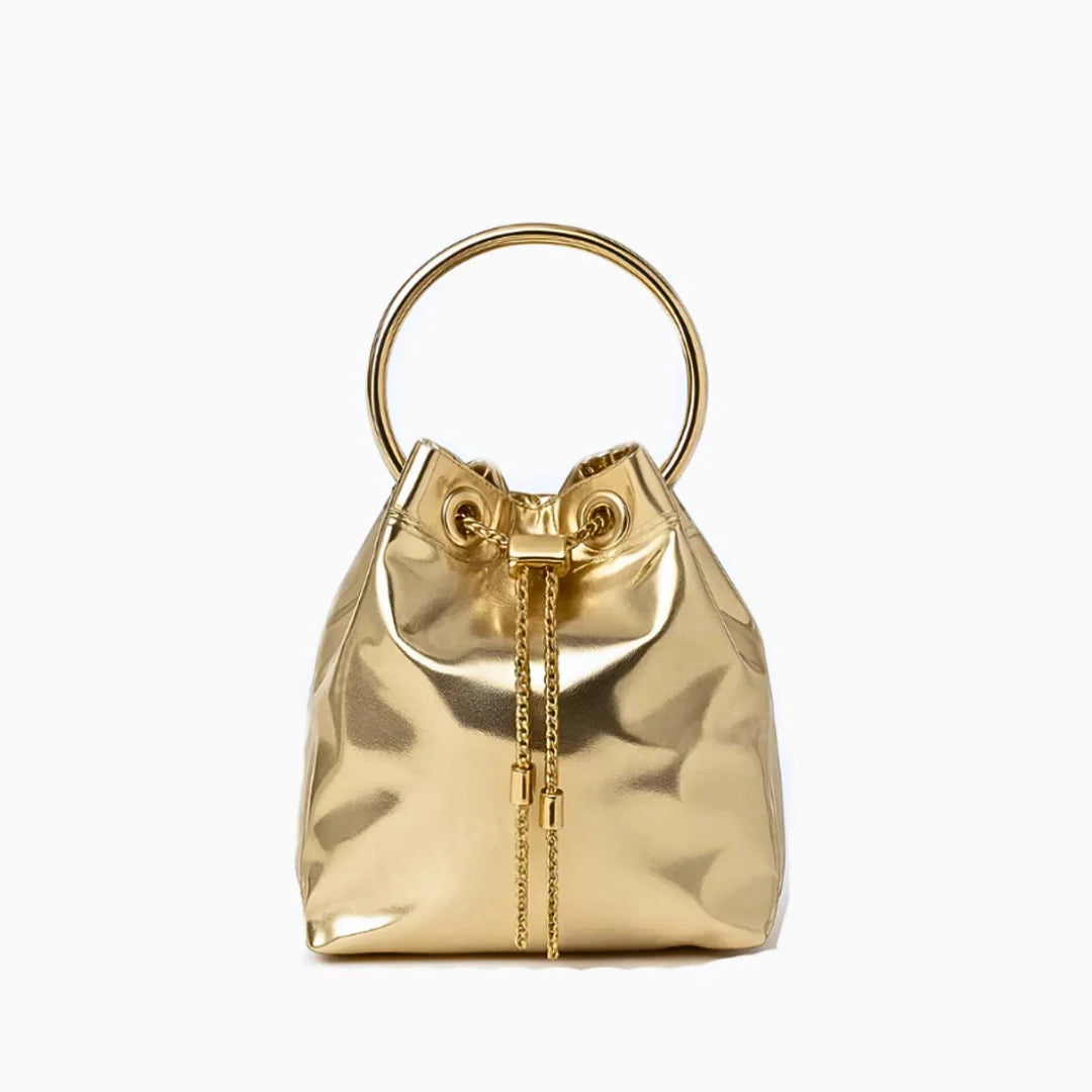 Vioraia Delaney Metallic Handbag