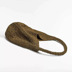 Vioraia Raya Straw Sling Shoulder Bag