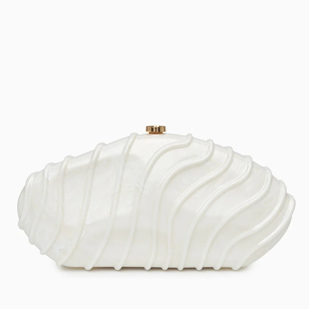 Vioraia Ravyn Shell Clutch Bag