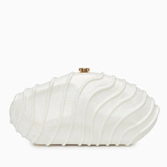 Vioraia Ravyn Shell Clutch Bag
