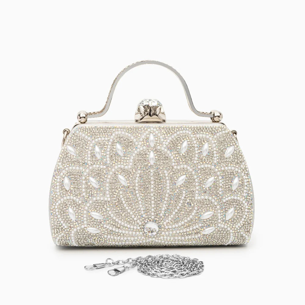 Vioraia Augustine Pearls Handbag