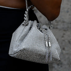 Vioraia Macy Rhinestones Handbag