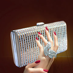 Vioraia Diamond Diva Clutch Bag