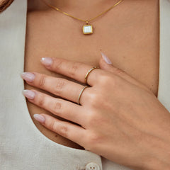 Vioraia Eternity 18K Crystal Ring