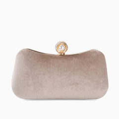 Vioraia Megan Velvet Clutch Bag