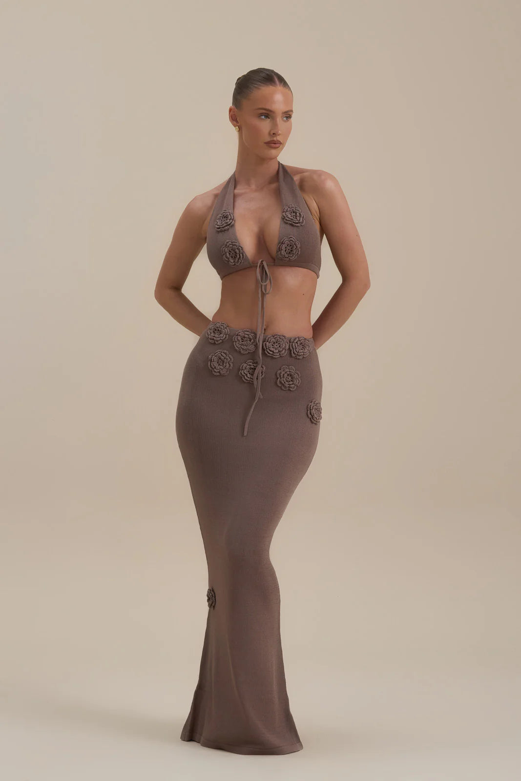 DAISY BRA TOP | MOCHA MOUSSE